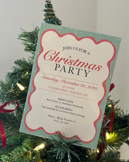 Holiday Season Party Invitation 03